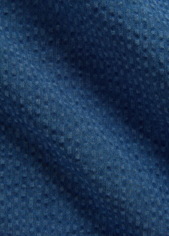 indigo închis bărbați Ralph Lauren cămașă seersucker 046881598