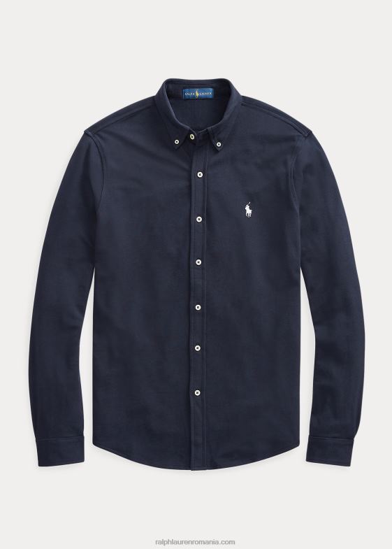 marina aviator bărbați Ralph Lauren cămașă din plasă cu greutate penă 04688413