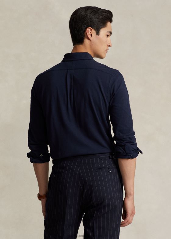 marina aviator bărbați Ralph Lauren cămașă din plasă cu greutate penă 04688413