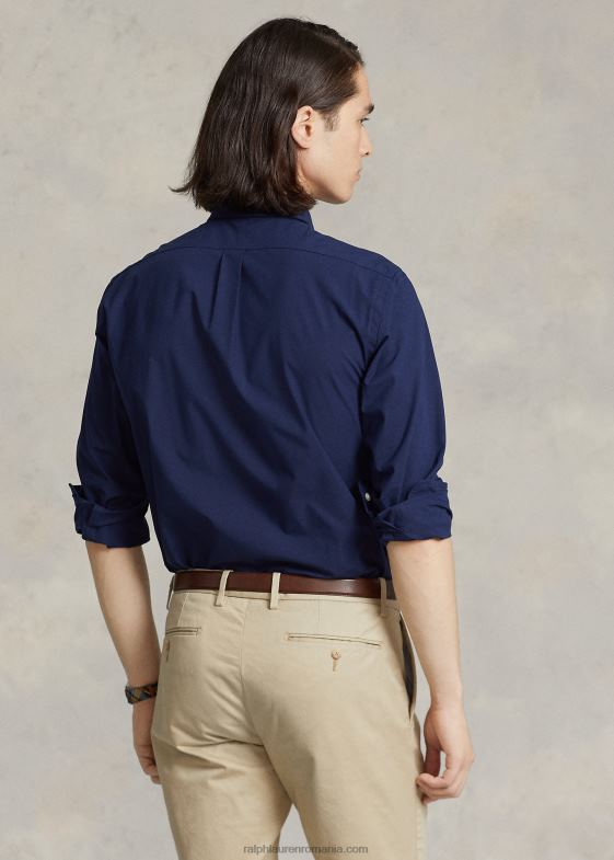 marina newport bărbați Ralph Lauren cămașă din poplin stretch-toate se potrivesc 04688366