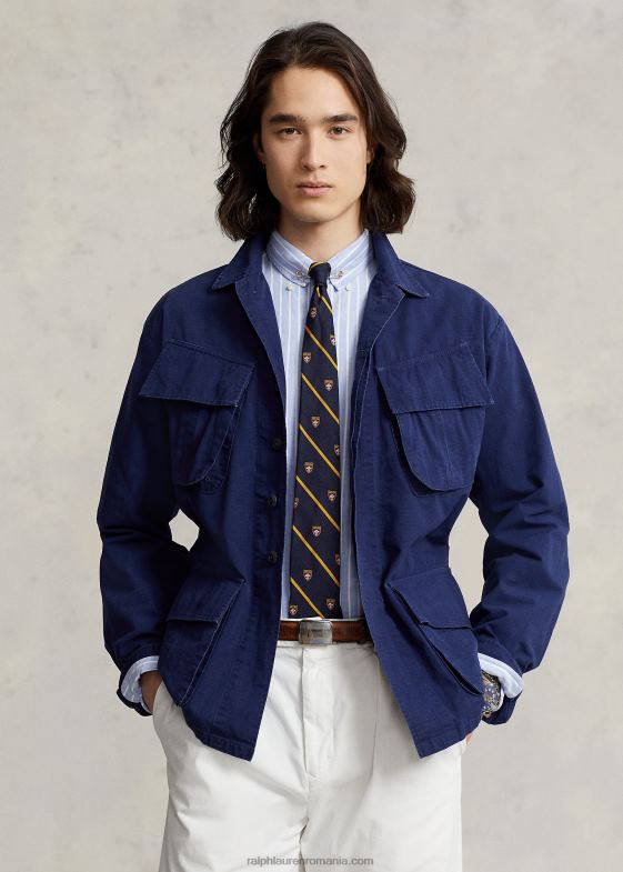 marina newport bărbați Ralph Lauren peste cămașă ripstop 046881261