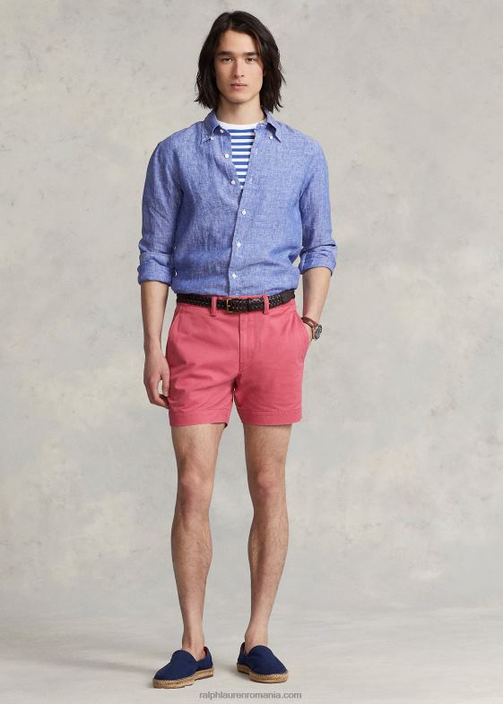 moștenire regală bărbați Ralph Lauren cămașă de in cambray personalizată 04688963