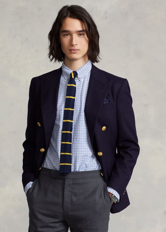 multi albastru/alb bărbați Ralph Lauren cămașă oxford tattersall cu potrivire clasică 04688727