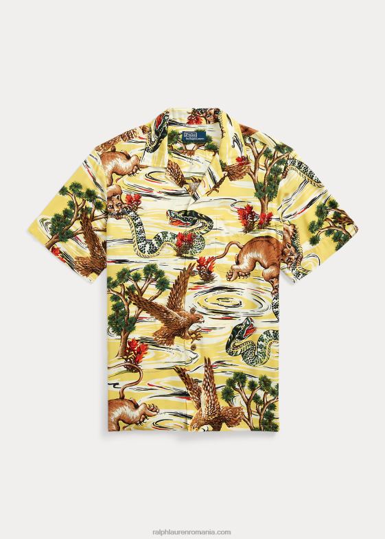 multi bărbați Ralph Lauren cămașă de tabără cu imprimeu 046881050