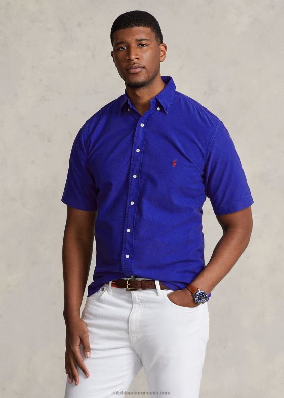oraș regal bărbați Ralph Lauren cămașă oxford vopsită în haine 046881875