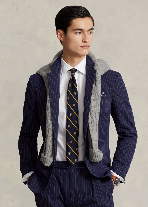 alb bărbați Ralph Lauren cămașă din poplin regent slim fit 04688783