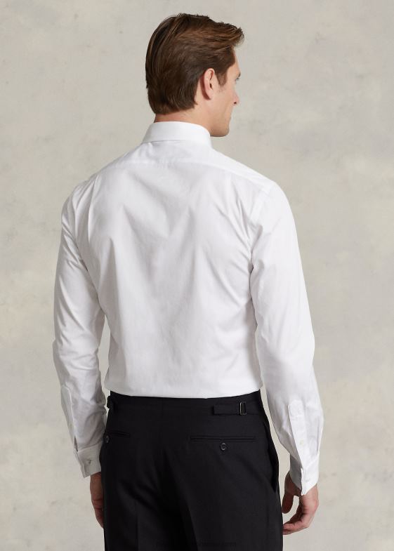 alb bărbați Ralph Lauren cămașă smoking slim fit 04688740