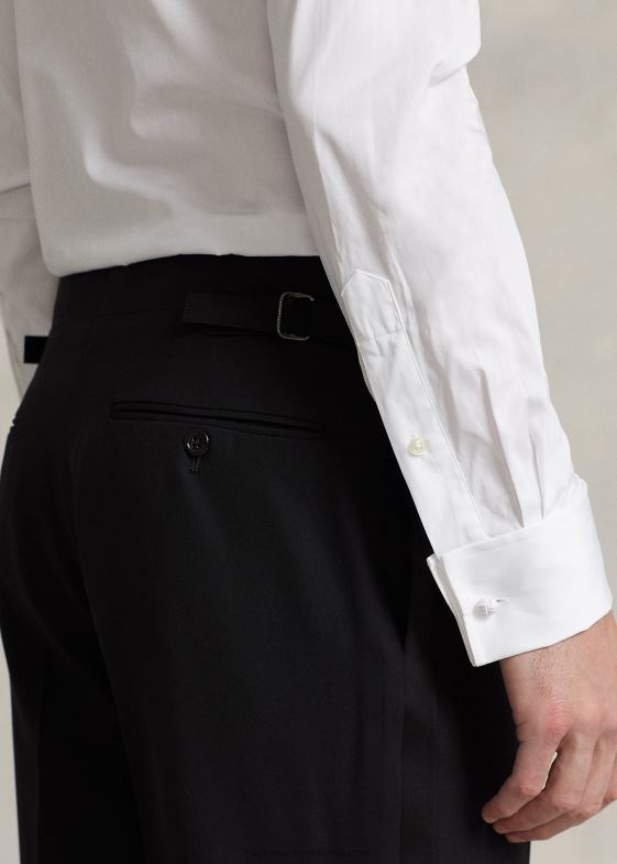 alb bărbați Ralph Lauren cămașă smoking slim fit 04688740