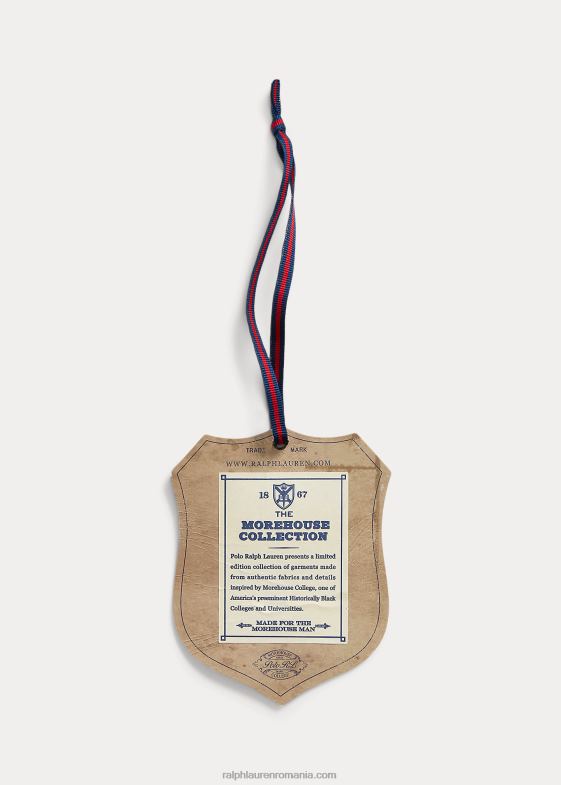 albastru bărbați Ralph Lauren cămașă monogramă din colecția Morehouse 046881283