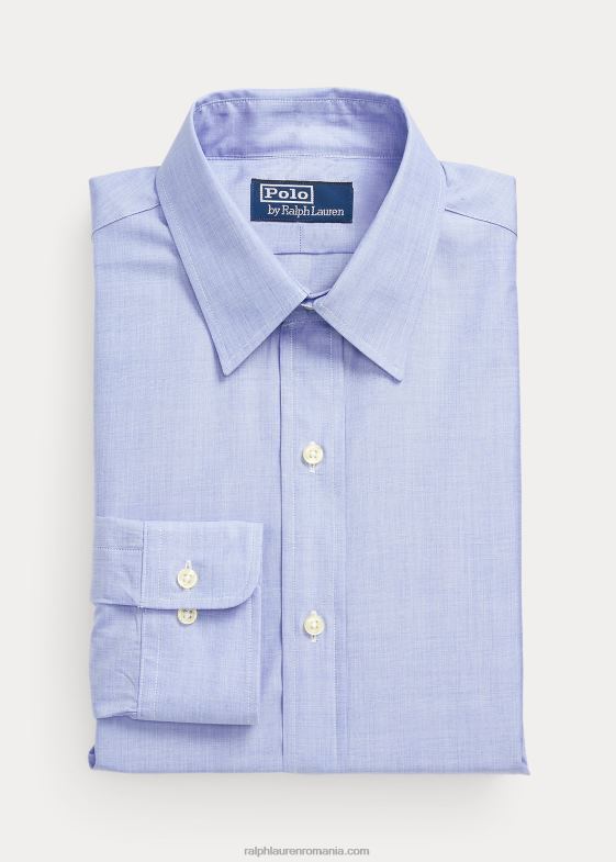 albastru mediteranean bărbați Ralph Lauren cămașă personalizată cap la cap 046881117