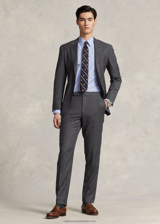 albastru mediteranean bărbați Ralph Lauren cămașă personalizată cap la cap 046881117