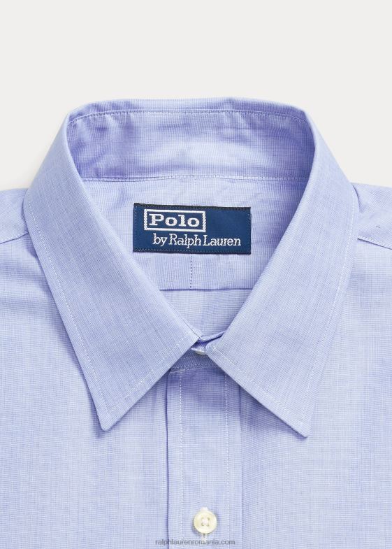 albastru mediteranean bărbați Ralph Lauren cămașă personalizată cap la cap 046881117