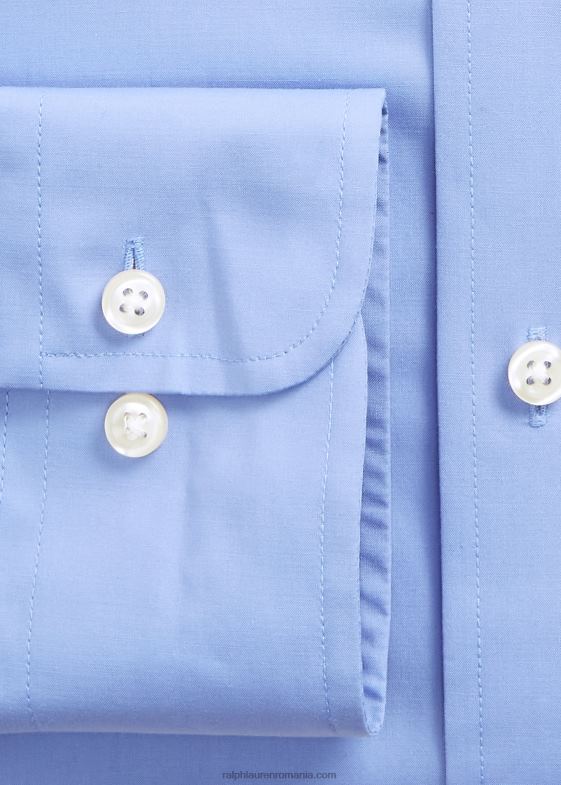 copen blue bărbați Ralph Lauren cămașă din poplin regent personalizată 04688820