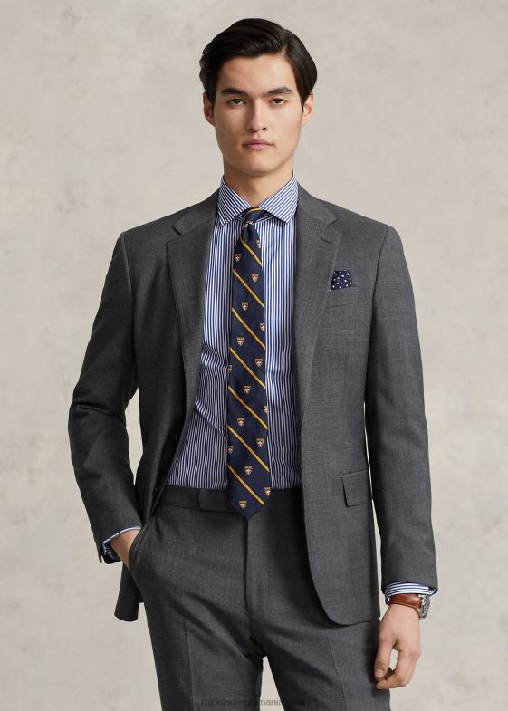 regal/alb bărbați Ralph Lauren cămașă poplin personalizată 046888597