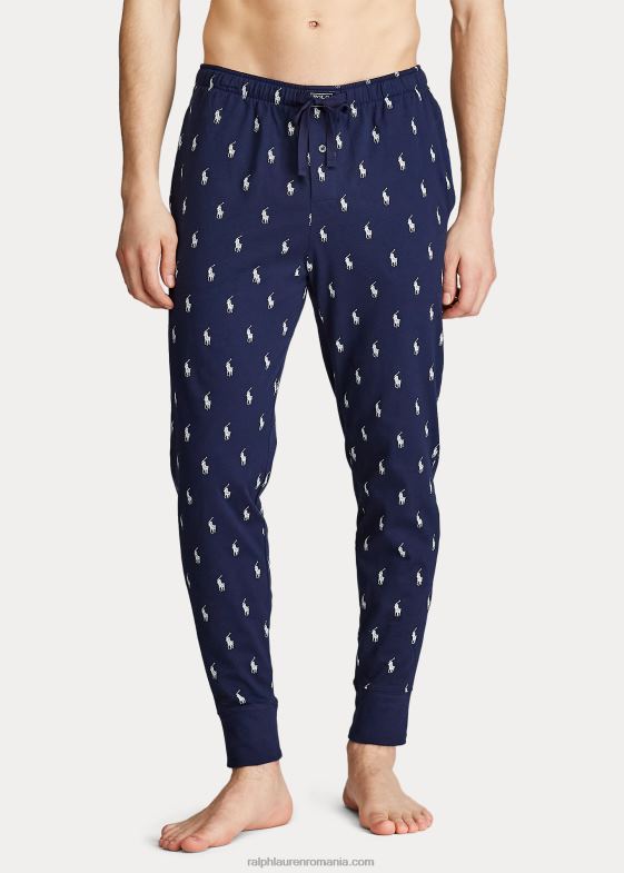 marina de croazieră bărbați Ralph Lauren pantaloni de jogging din jerseu de bumbac 046881633