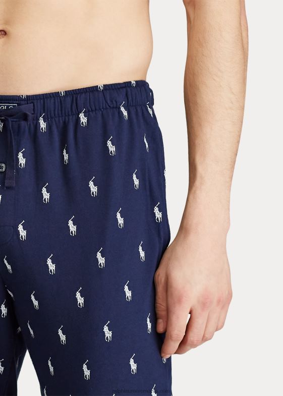 marina de croazieră bărbați Ralph Lauren pantaloni de jogging din jerseu de bumbac 046881633