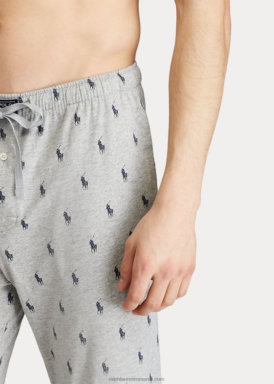 si peste erica/marina bărbați Ralph Lauren Jogger de somn din bumbac de ponei 04688610