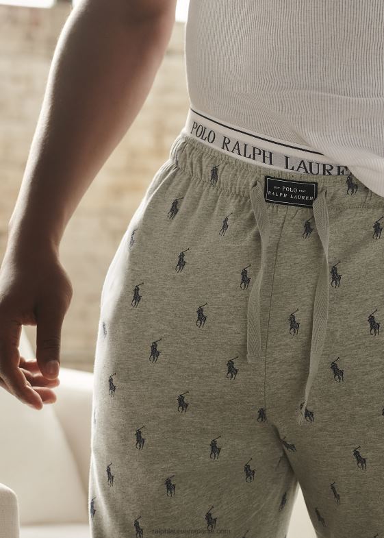 si peste erica/marina bărbați Ralph Lauren Jogger de somn din bumbac de ponei 04688610