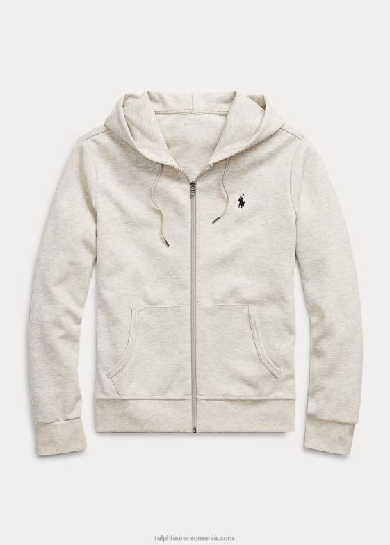 E sport heather bărbați Ralph Lauren hanorac cu fermoar complet din tricot dublu 046881609