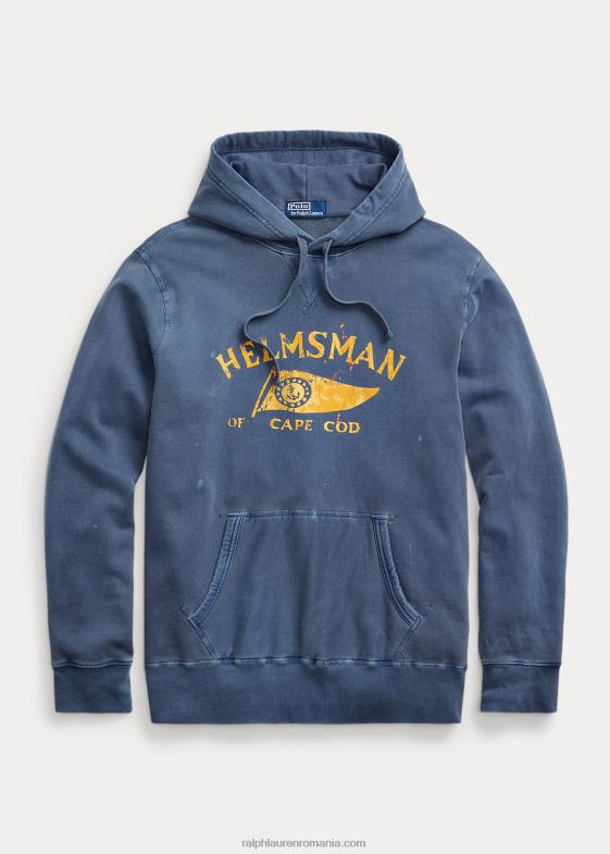 Marina Regală bărbați Ralph Lauren hanorac grafic fleece 04688882