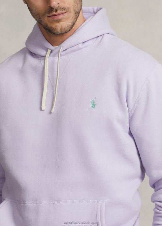 floare violet bărbați Ralph Lauren hanoracul rl fleece 046881574