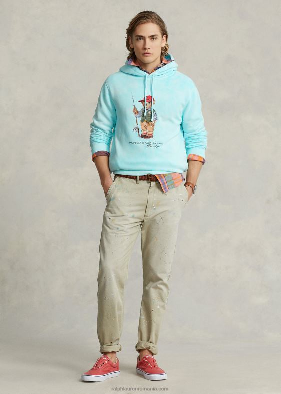 insula acvatică bărbați Ralph Lauren hanorac din lână cu urs polo 046881069