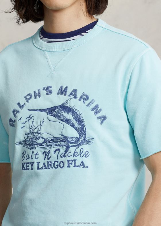 insula acvatică bărbați Ralph Lauren hanorac marina cu maneca scurta 046881187