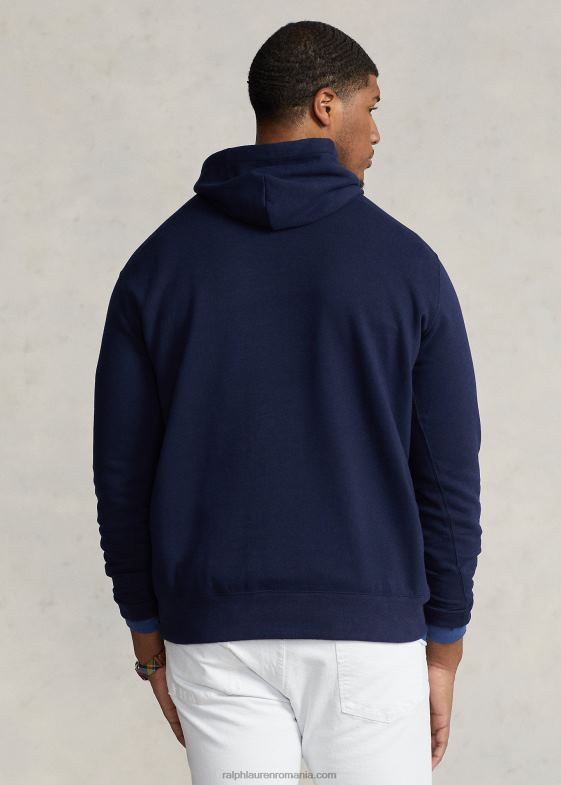 marina de croazieră bărbați Ralph Lauren hanorac din lână cu creasta mare de ponei 046881630