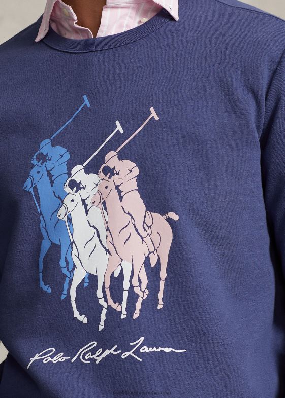 marina marina bărbați Ralph Lauren hanorac mare ponei fleece 046881014