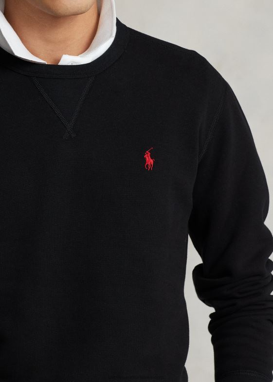negru bărbați Ralph Lauren hanoracul rl fleece 04688329