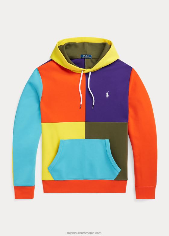 sailing orange multi bărbați Ralph Lauren hanorac hidrofug din tricot dublu 046881219