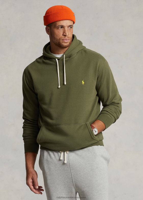 salvie întunecată bărbați Ralph Lauren hanoracul rl fleece 046881580