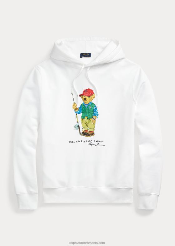 urs alb de pescuit bărbați Ralph Lauren hanorac din lână urs polo 046881107