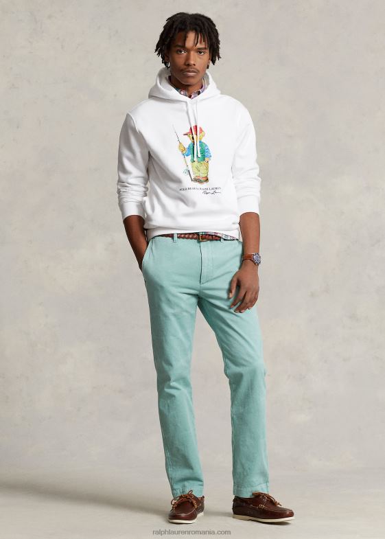 urs alb de pescuit bărbați Ralph Lauren hanorac din lână urs polo 046881107