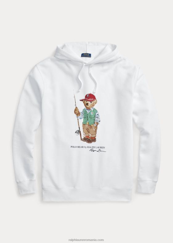 urs alb de pescuit bărbați Ralph Lauren hanorac din lână urs polo 046881668