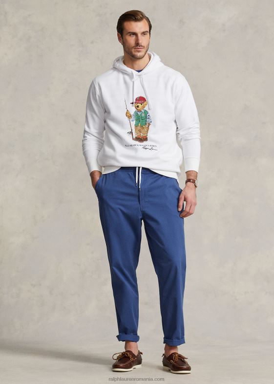 urs alb de pescuit bărbați Ralph Lauren hanorac din lână urs polo 046881668