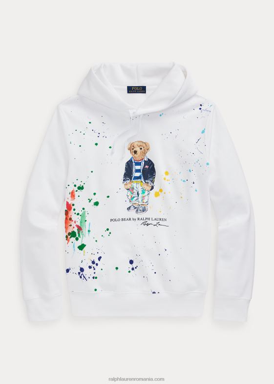 urs magazin alb bărbați Ralph Lauren hanorac din lână urs polo 046881663