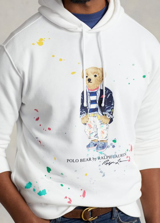 urs magazin alb bărbați Ralph Lauren hanorac din lână urs polo 046881663