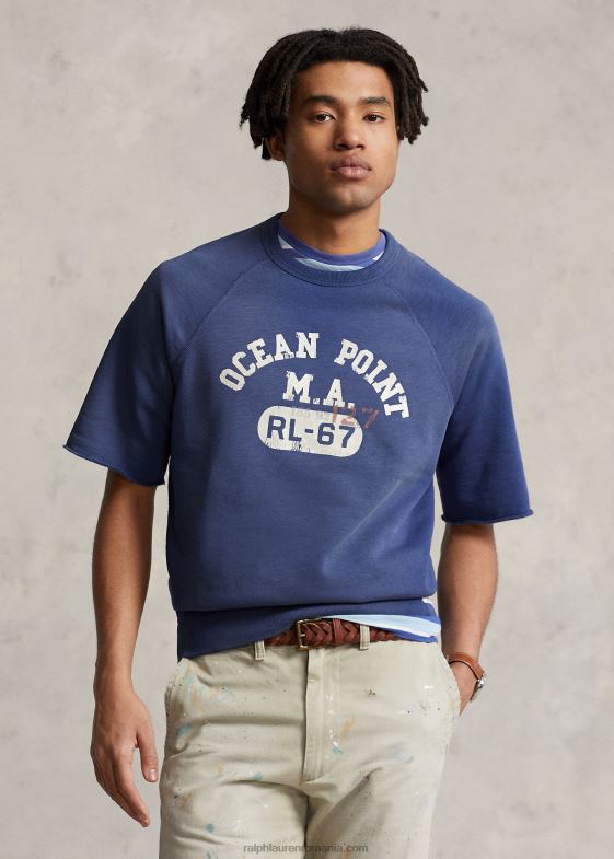 vechi regal bărbați Ralph Lauren hanorac grafic fleece 046881256