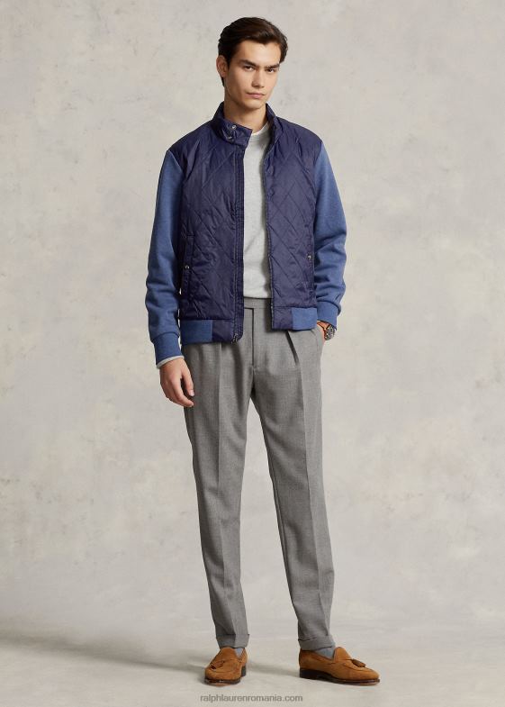 albastru erica/marine bărbați Ralph Lauren jachetă hibrid matlasată 046881270