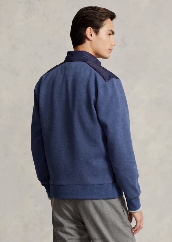 albastru erica/marine bărbați Ralph Lauren jachetă hibrid matlasată 046881270