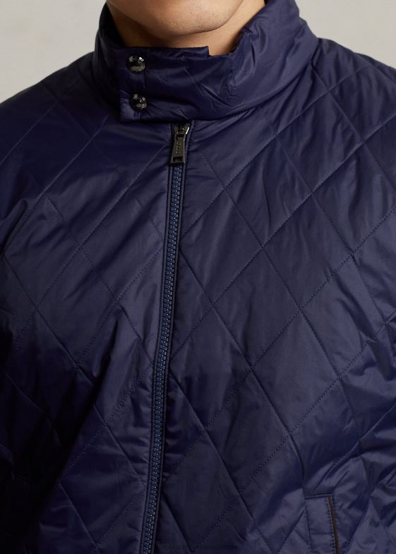 albastru erica/marine bărbați Ralph Lauren jachetă hibrid matlasată 046881270