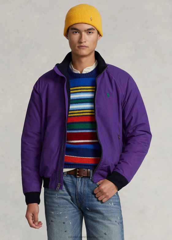 cactus violet bărbați Ralph Lauren geacă cu mâneci raglan 04688116