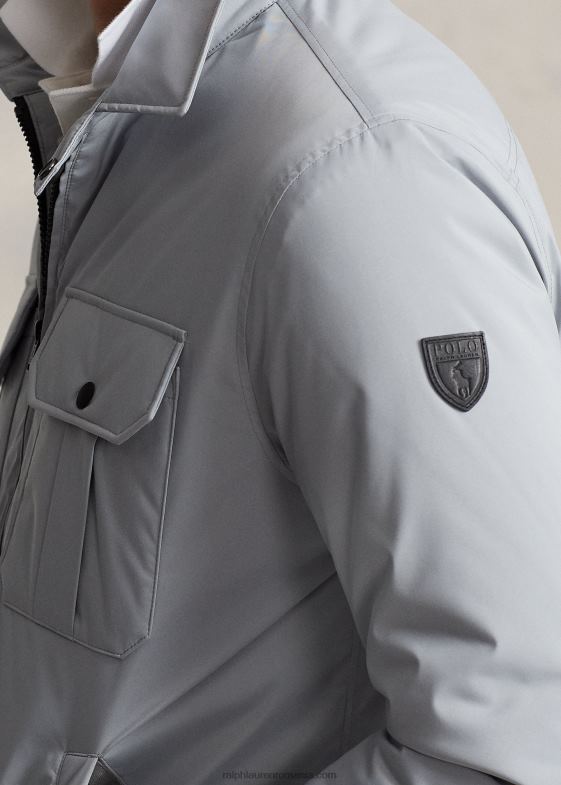 canal gri bărbați Ralph Lauren jachetă hidrofugă 046888676