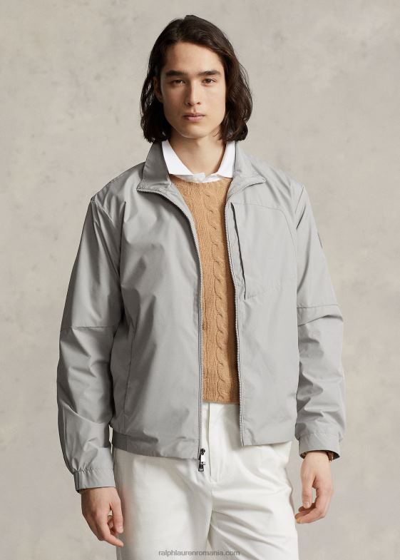 ceață cenușie bărbați Ralph Lauren geacă împachetabilă hidrofugă 046881224