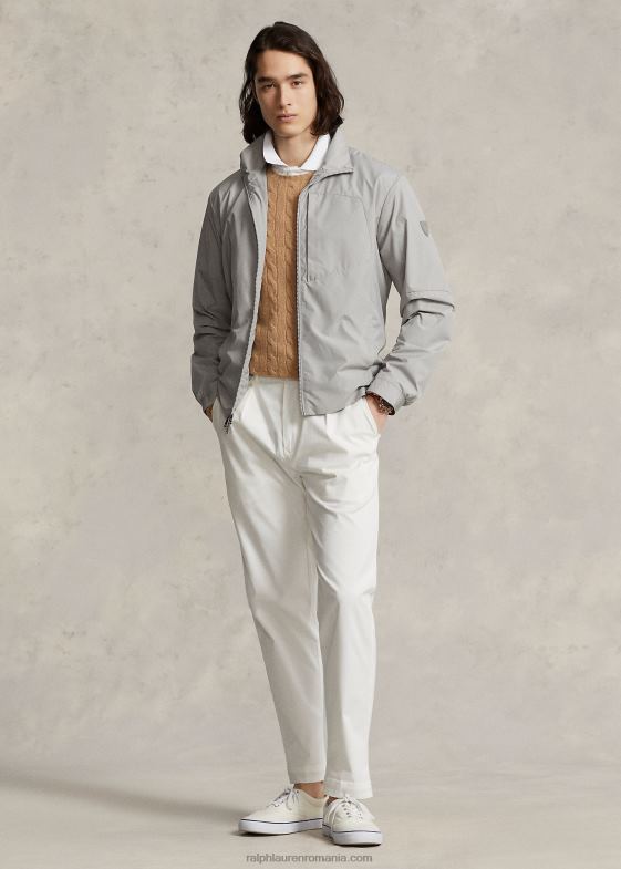 ceață cenușie bărbați Ralph Lauren geacă împachetabilă hidrofugă 046881224