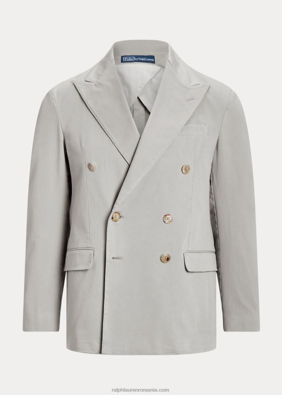 ceață cenușie bărbați Ralph Lauren jachetă polo moale elastică de costum chino 046881118
