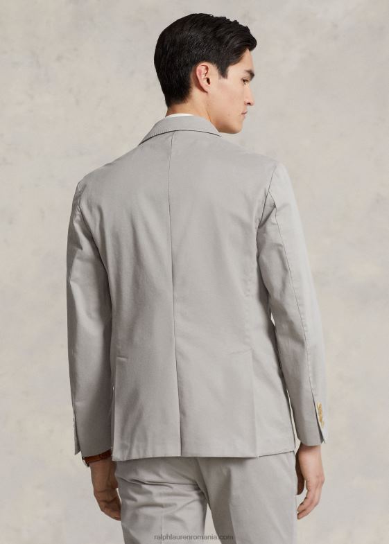 ceață cenușie bărbați Ralph Lauren jachetă polo moale elastică de costum chino 046881118