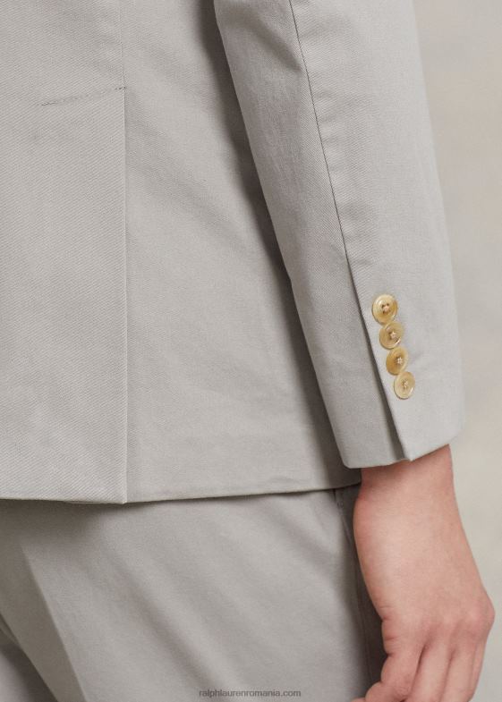 ceață cenușie bărbați Ralph Lauren jachetă polo moale elastică de costum chino 046881118
