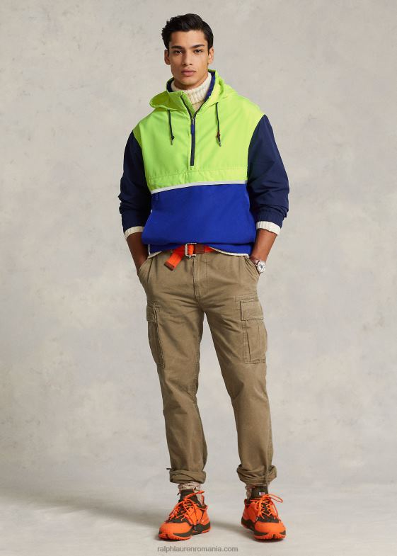 city ​​royal multi bărbați Ralph Lauren jachetă cu glugă, impermeabilă la pachet 046888508